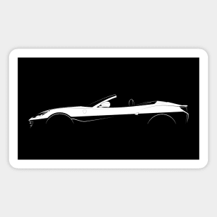 Ferrari Portofino Silhouette Magnet